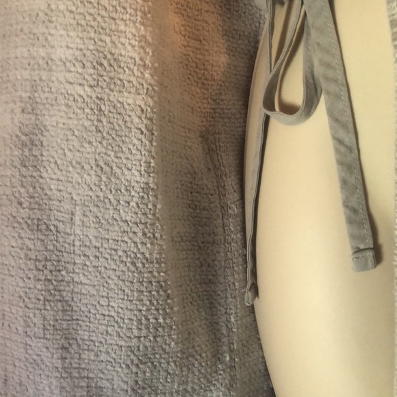 Spa Essentials by sleep sense gray fall robe - Picture 11 of 14